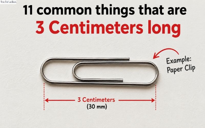 How Long Is 3 Centimeters